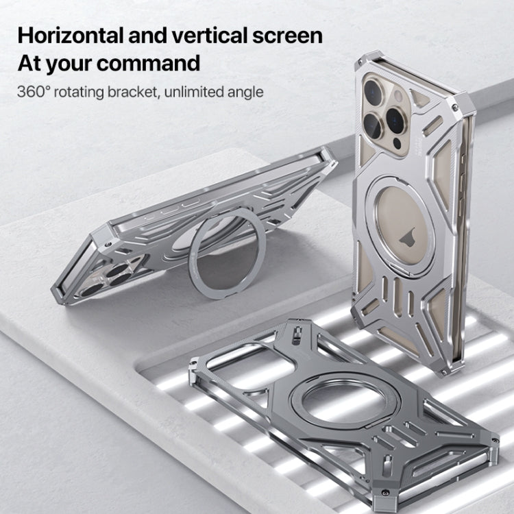 Aluminum Alloy Borderless MagSafe Rotating Holder Phone Case, For iPhone 16 Pro Max, For iPhone 16 Pro, For iPhone 16, For iPhone 15 Pro Max, For iPhone 15 Pro, For iPhone 15 Plus, For iPhone 15, For iPhone 14 / 13, For iPhone 14 Pro / 13 Pro����������... Apple Accessories engalu4709 iPhone 16 Pro Max - APEXEL INDIA - Mobile Lens - Mobile Camera Lens - Cellphone Accessories - Phone Lens - Smartphone Lens