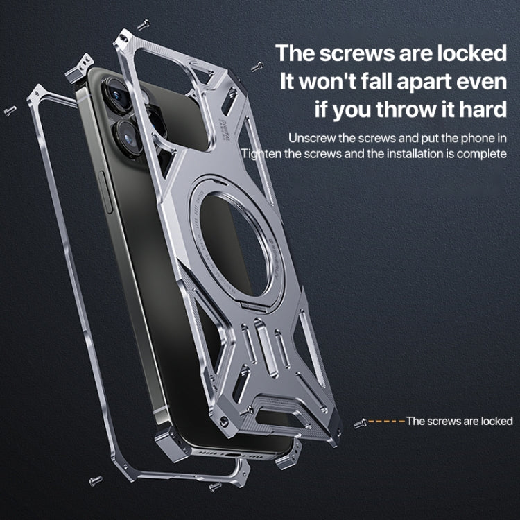 Aluminum Alloy Borderless MagSafe Rotating Holder Phone Case, For iPhone 16 Pro Max, For iPhone 16 Pro, For iPhone 16, For iPhone 15 Pro Max, For iPhone 15 Pro, For iPhone 15 Plus, For iPhone 15, For iPhone 14 / 13, For iPhone 14 Pro / 13 Pro����������... Apple Accessories engalu4709 iPhone 16 Pro Max - APEXEL INDIA - Mobile Lens - Mobile Camera Lens - Cellphone Accessories - Phone Lens - Smartphone Lens