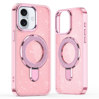 Glitter Ring Holder MagSafe Phone Case, For iPhone 16 Pro Max, For iPhone 16 Pro, For iPhone 16 Plus, For iPhone 16 Apple Accessories enggli4726 iPhone 16 Pro Max - APEXEL INDIA - Mobile Lens - Mobile Camera Lens - Cellphone Accessories - Phone Lens - Smartphone Lens