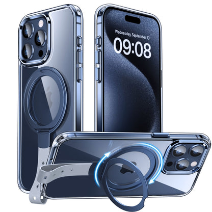 Holder Hand Strap MagSafe Transparent Phone Case, For iPhone 15 Pro Max, For iPhone 15 Pro Apple Accessories enghol4716 iPhone 15 Pro Max - APEXEL INDIA - Mobile Lens - Mobile Camera Lens - Cellphone Accessories - Phone Lens - Smartphone Lens