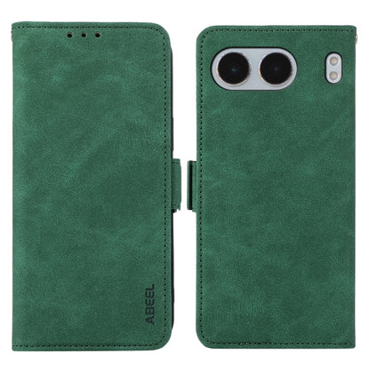ABEEL Frosted Magnetic RFID Leather Phone Case, For OnePlus 13, For OnePlus Nord 4
