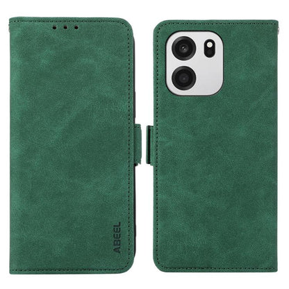 ABEEL Frosted Magnetic RFID Leather Phone Case, For OnePlus Nord CE6 Lite 5G Global, For OnePlus Ace 6 Ultra, For OnePlus 15T, For OnePlus Turbo 6V / Turbo 6