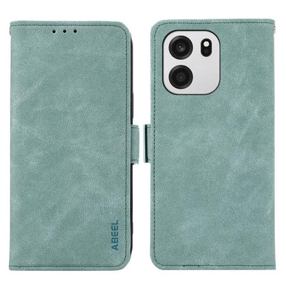 ABEEL Frosted Magnetic RFID Leather Phone Case, For OnePlus Nord CE6 Lite 5G Global, For OnePlus Ace 6 Ultra, For OnePlus 15T, For OnePlus Turbo 6V / Turbo 6