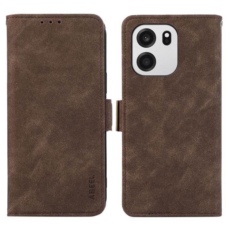 ABEEL Frosted Magnetic RFID Leather Phone Case, For OnePlus Nord CE6 Lite 5G Global, For OnePlus Ace 6 Ultra, For OnePlus 15T, For OnePlus Turbo 6V / Turbo 6
