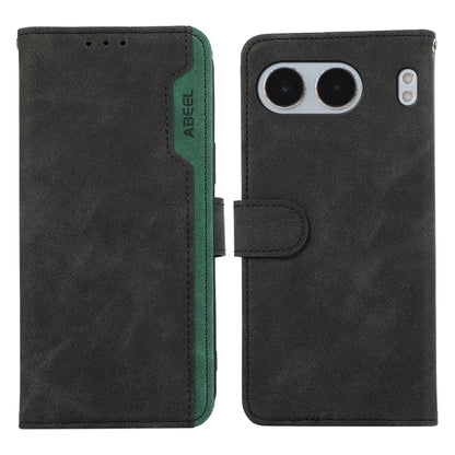 ABEEL Color Block Magnetic RFID Leather Phone Case, For OnePlus 13R Global, For OnePlus 13, For OnePlus Nord 4 engabe3767 Mobile Accessories - APEXEL INDIA - Mobile Lens - Mobile Camera Lens - Cellphone Accessories - Phone Lens - Smartphone Lens