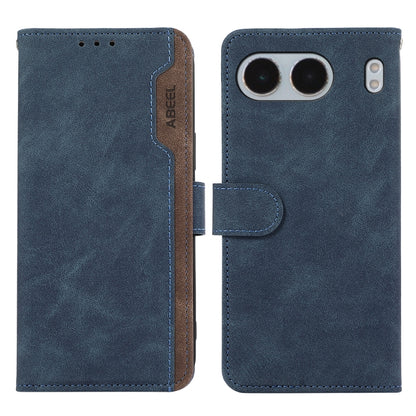 ABEEL Color Block Magnetic RFID Leather Phone Case, For OnePlus 13R Global, For OnePlus 13, For OnePlus Nord 4 engabe3767 Mobile Accessories - APEXEL INDIA - Mobile Lens - Mobile Camera Lens - Cellphone Accessories - Phone Lens - Smartphone Lens