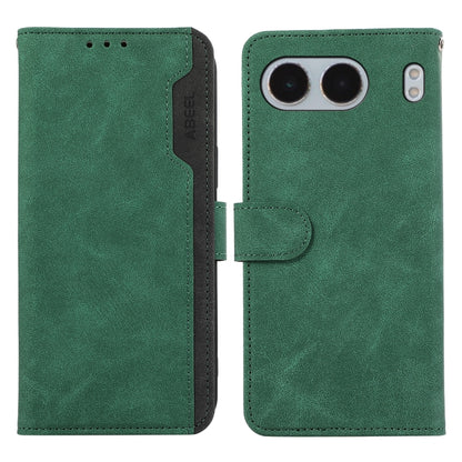 ABEEL Color Block Magnetic RFID Leather Phone Case, For OnePlus 13R Global, For OnePlus 13, For OnePlus Nord 4 engabe3767 Mobile Accessories - APEXEL INDIA - Mobile Lens - Mobile Camera Lens - Cellphone Accessories - Phone Lens - Smartphone Lens