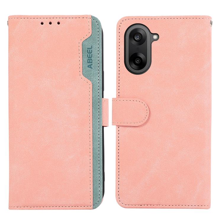 ABEEL Color Block Magnetic RFID Leather Phone Case OnePlus &amp; OPPO Accessories - APEXEL INDIA - Mobile Lens - Mobile Camera Lens - Cellphone Accessories - Phone Lens - Smartphone Lens