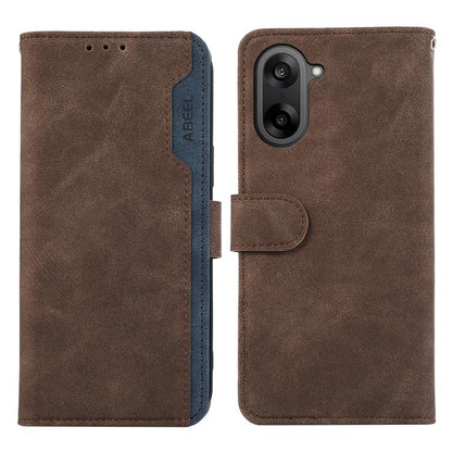 ABEEL Color Block Magnetic RFID Leather Phone Case OnePlus &amp; OPPO Accessories - APEXEL INDIA - Mobile Lens - Mobile Camera Lens - Cellphone Accessories - Phone Lens - Smartphone Lens