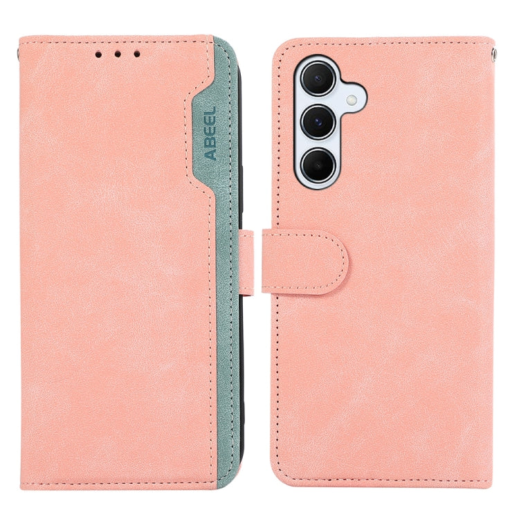 ABEEL Color Block Magnetic RFID Leather Phone Case, For Samsung Galaxy A56 5G, For Samsung Galaxy A26 5G, For Samsung Galaxy A36 5G, For Samsung Galaxy A06 4G engabe3771 Samsung Accessories - APEXEL INDIA - Mobile Lens - Mobile Camera Lens - Cellphone Accessories - Phone Lens - Smartphone Lens