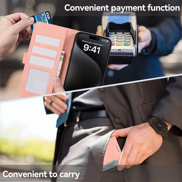 ABEEL Color Block Magnetic RFID Leather Phone Case, For Samsung Galaxy A56 5G, For Samsung Galaxy A26 5G, For Samsung Galaxy A36 5G, For Samsung Galaxy A06 4G engabe3771 Samsung Accessories - APEXEL INDIA - Mobile Lens - Mobile Camera Lens - Cellphone Accessories - Phone Lens - Smartphone Lens
