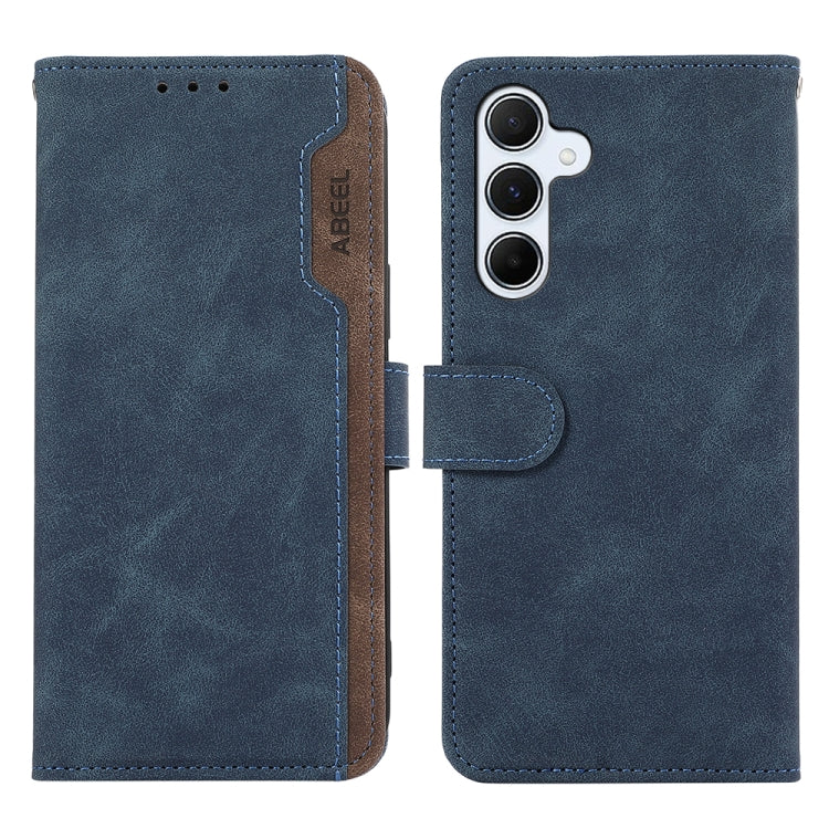 ABEEL Color Block Magnetic RFID Leather Phone Case, For Samsung Galaxy A56 5G, For Samsung Galaxy A26 5G, For Samsung Galaxy A36 5G, For Samsung Galaxy A06 4G engabe3771 Samsung Accessories - APEXEL INDIA - Mobile Lens - Mobile Camera Lens - Cellphone Accessories - Phone Lens - Smartphone Lens