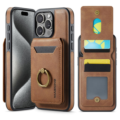 DG.MING K1 MagSafe Detachable Wallet RFID Back Cover Phone Case, For iPhone 16, For iPhone 15 Pro Max, For iPhone 15 Pro, For iPhone 15 Plus Apple Accessories engdg-4724 iPhone 16 - DG.MING - Mobile Lens - Mobile Camera Lens - Cellphone Accessories - Phone Lens - Smartphone Lens