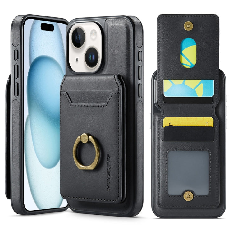 DG.MING K1 MagSafe Detachable Wallet RFID Back Cover Phone Case, For iPhone 16, For iPhone 15 Pro Max, For iPhone 15 Pro, For iPhone 15 Plus Apple Accessories engdg-4724 iPhone 16 - DG.MING - Mobile Lens - Mobile Camera Lens - Cellphone Accessories - Phone Lens - Smartphone Lens