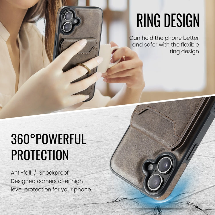 DG.MING K1 MagSafe Detachable Wallet RFID Back Cover Phone Case, For iPhone 16, For iPhone 15 Pro Max, For iPhone 15 Pro, For iPhone 15 Plus Apple Accessories engdg-4724 iPhone 16 - DG.MING - Mobile Lens - Mobile Camera Lens - Cellphone Accessories - Phone Lens - Smartphone Lens