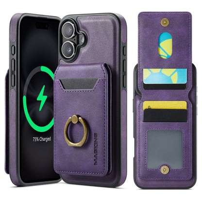 DG.MING K1 MagSafe Detachable Wallet RFID Back Cover Phone Case, For iPhone 16, For iPhone 15 Pro Max, For iPhone 15 Pro, For iPhone 15 Plus Apple Accessories engdg-4724 iPhone 16 - DG.MING - Mobile Lens - Mobile Camera Lens - Cellphone Accessories - Phone Lens - Smartphone Lens