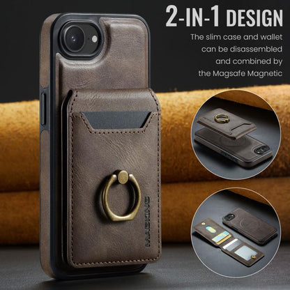DG.MING K1 MagSafe Detachable Wallet RFID Back Cover Phone Case, For iPhone 16e, For iPhone 16 Pro Max, For iPhone 16 Pro, For iPhone 16 Plus Apple Accessories engdg-4737 iPhone 16e - DG.MING - Mobile Lens - Mobile Camera Lens - Cellphone Accessories - Phone Lens - Smartphone Lens