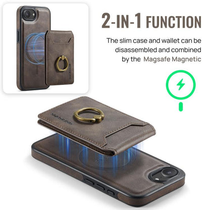 DG.MING K1 MagSafe Detachable Wallet RFID Back Cover Phone Case, For iPhone 16e, For iPhone 16 Pro Max, For iPhone 16 Pro, For iPhone 16 Plus Apple Accessories engdg-4737 iPhone 16e - DG.MING - Mobile Lens - Mobile Camera Lens - Cellphone Accessories - Phone Lens - Smartphone Lens