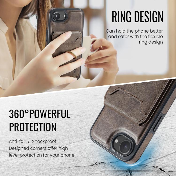 DG.MING K1 MagSafe Detachable Wallet RFID Back Cover Phone Case, For iPhone 16e, For iPhone 16 Pro Max, For iPhone 16 Pro, For iPhone 16 Plus Apple Accessories engdg-4737 iPhone 16e - DG.MING - Mobile Lens - Mobile Camera Lens - Cellphone Accessories - Phone Lens - Smartphone Lens