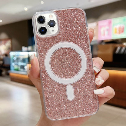 Acrylic Transparent Glitter MagSafe Phone Case, For iPhone 12 Pro Max, For iPhone 11 Pro Max, For iPhone 11 Apple Accessories engacr4759 More iPhone Cases - APEXEL INDIA - Mobile Lens - Mobile Camera Lens - Cellphone Accessories - Phone Lens - Smartphone Lens