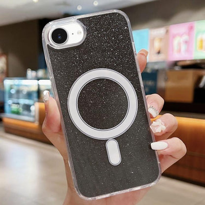 Acrylic Transparent Glitter MagSafe Phone Case, For iPhone 16e, For iPhone 16 Pro Max, For iPhone 16 Pro Apple Accessories engacr4753 iPhone 16e - APEXEL INDIA - Mobile Lens - Mobile Camera Lens - Cellphone Accessories - Phone Lens - Smartphone Lens