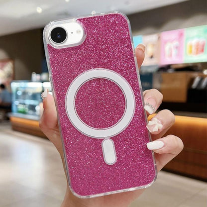 Acrylic Transparent Glitter MagSafe Phone Case, For iPhone 16e, For iPhone 16 Pro Max, For iPhone 16 Pro Apple Accessories engacr4753 iPhone 16e - APEXEL INDIA - Mobile Lens - Mobile Camera Lens - Cellphone Accessories - Phone Lens - Smartphone Lens