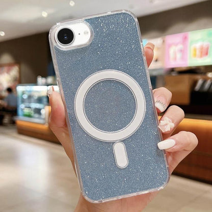 Acrylic Transparent Glitter MagSafe Phone Case, For iPhone 16e, For iPhone 16 Pro Max, For iPhone 16 Pro Apple Accessories engacr4753 iPhone 16e - APEXEL INDIA - Mobile Lens - Mobile Camera Lens - Cellphone Accessories - Phone Lens - Smartphone Lens