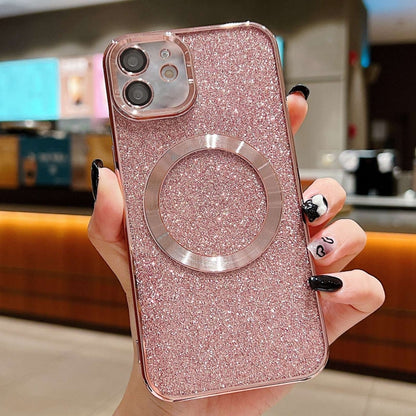 Electroplating Pure Color Glitter Powder MagSafe Phone Case, For iPhone 11 Pro Max, For iPhone 11, For iPhone 11 Pro Apple Accessories engele4758 More iPhone Cases - APEXEL INDIA - Mobile Lens - Mobile Camera Lens - Cellphone Accessories - Phone Lens - Smartphone Lens