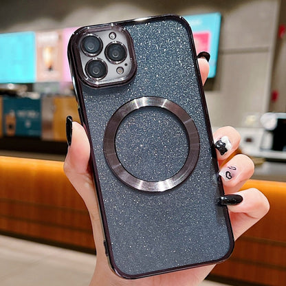 Electroplating Pure Color Glitter Powder MagSafe Phone Case, For iPhone 11 Pro Max, For iPhone 11, For iPhone 11 Pro Apple Accessories engele4758 More iPhone Cases - APEXEL INDIA - Mobile Lens - Mobile Camera Lens - Cellphone Accessories - Phone Lens - Smartphone Lens