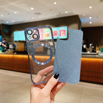 Electroplating Pure Color Glitter Powder MagSafe Phone Case, For iPhone 15 Plus, For iPhone 15, For iPhone 14 Plus Apple Accessories engele4768 iPhone 15 Plus - APEXEL INDIA - Mobile Lens - Mobile Camera Lens - Cellphone Accessories - Phone Lens - Smartphone Lens
