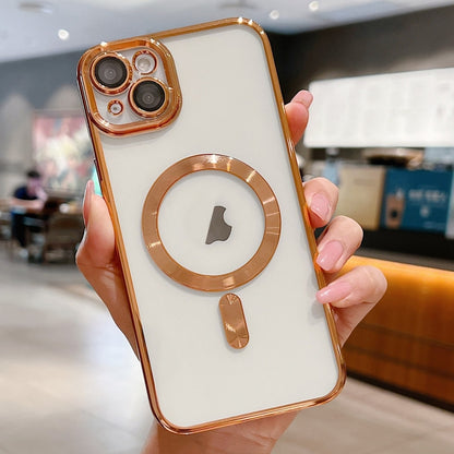 Electroplating MagSafe Phone Case, For iPhone 15 Pro, For iPhone 15 Plus, For iPhone 15 Apple Accessories engele4794 iPhone 15 Pro - APEXEL INDIA - Mobile Lens - Mobile Camera Lens - Cellphone Accessories - Phone Lens - Smartphone Lens
