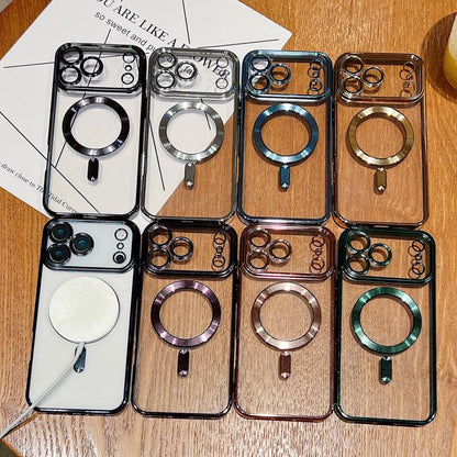 Electroplating MagSafe Phone Case, For iPhone 11 Pro