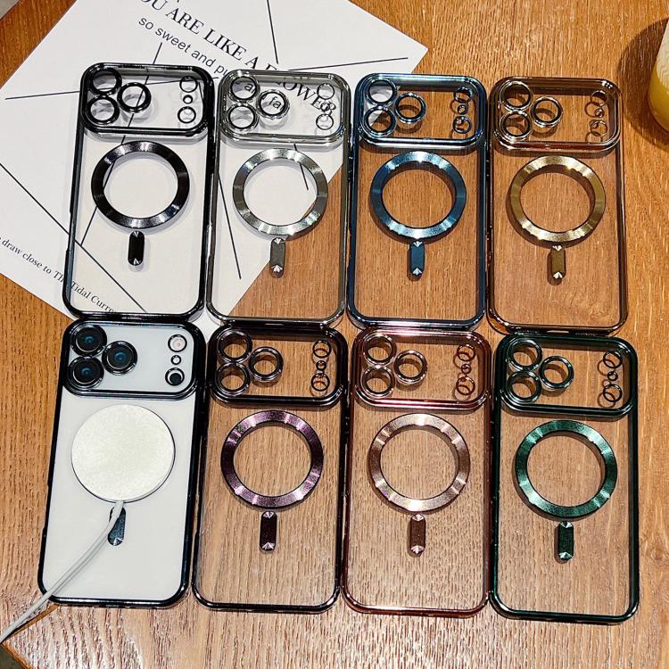 Electroplating MagSafe Phone Case, For iPhone 11 Pro Max, For iPhone 11