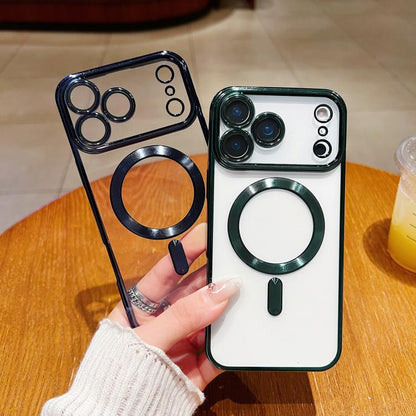 Electroplating MagSafe Phone Case, For iPhone 11 Pro Max, For iPhone 11