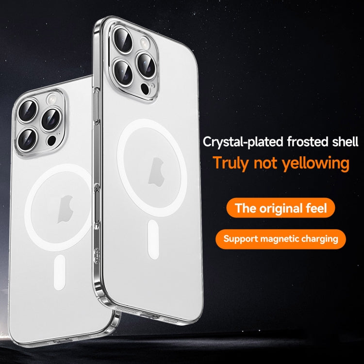 SULADA Crystal Sand Series Electroplating Frosted MagSafe Magnetic Phone Case, For iPhone 16 Pro Max, For iPhone 16 Pro, For iPhone 16 Plus, For iPhone 16, For iPhone 15 Pro Max, For iPhone 15 Pro, For iPhone 15, For iPhone 14, For iPhone 14 Pro�������... Apple Accessories engsul4749 iPhone 16 Pro Max - SULADA - Mobile Lens - Mobile Camera Lens - Cellphone Accessories - Phone Lens - Smartphone Lens