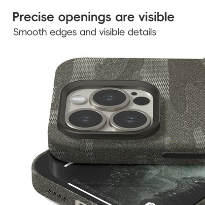 Camouflage Ice Feel Texture MagSafe PU Hybrid PC Phone Case, For iPhone 15, For iPhone 14 Apple Accessories engcam4766 iPhone 15 - APEXEL INDIA - Mobile Lens - Mobile Camera Lens - Cellphone Accessories - Phone Lens - Smartphone Lens