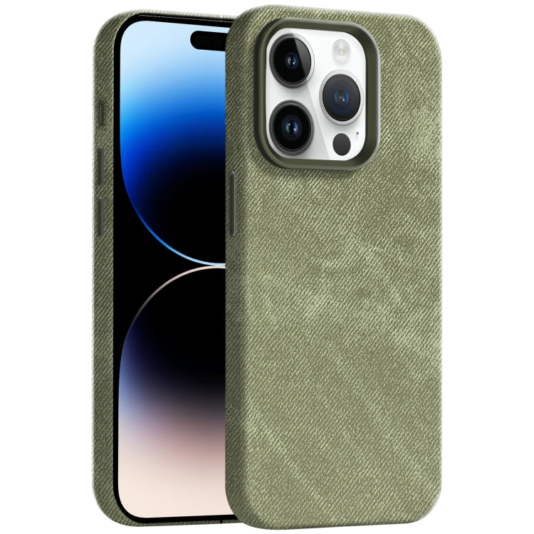 Skin Feel Denim Leather MagSafe Phone Case, For iPhone 14 Pro, For iPhone 14 Pro Max Apple Accessories engski4787 iPhone 14 Pro - APEXEL INDIA - Mobile Lens - Mobile Camera Lens - Cellphone Accessories - Phone Lens - Smartphone Lens
