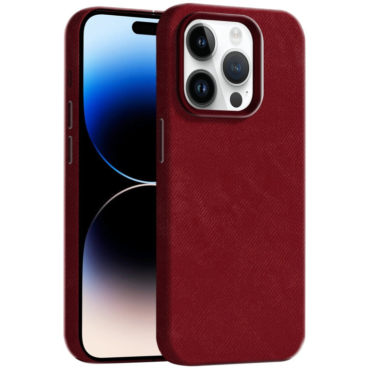Skin Feel Denim Leather MagSafe Phone Case, For iPhone 14 Pro, For iPhone 14 Pro Max Apple Accessories engski4787 iPhone 14 Pro - APEXEL INDIA - Mobile Lens - Mobile Camera Lens - Cellphone Accessories - Phone Lens - Smartphone Lens
