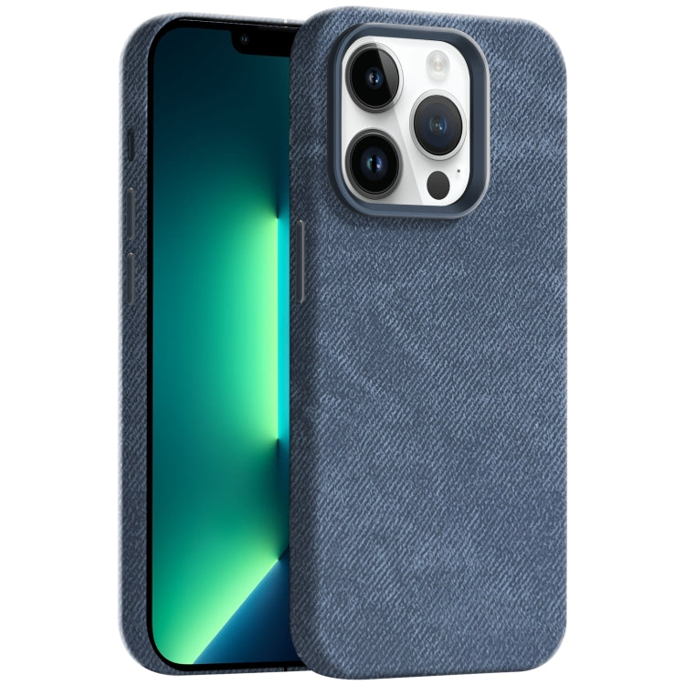 Skin Feel Denim Leather MagSafe Phone Case, For iPhone 13 Pro Max, For iPhone 13 Pro Apple Accessories engski4788 More iPhone Cases - APEXEL INDIA - Mobile Lens - Mobile Camera Lens - Cellphone Accessories - Phone Lens - Smartphone Lens
