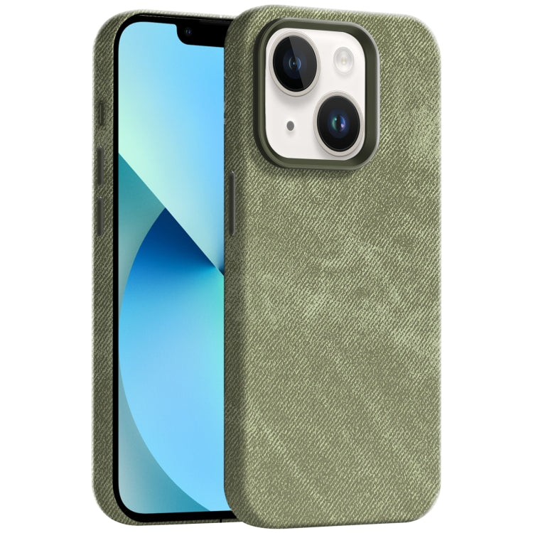 Skin Feel Denim Leather MagSafe Phone Case, For iPhone 13, For iPhone 12 Pro Max Apple Accessories engski4790 More iPhone Cases - APEXEL INDIA - Mobile Lens - Mobile Camera Lens - Cellphone Accessories - Phone Lens - Smartphone Lens