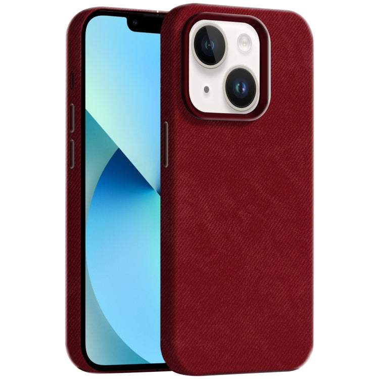 Skin Feel Denim Leather MagSafe Phone Case, For iPhone 13, For iPhone 12 Pro Max Apple Accessories engski4790 More iPhone Cases - APEXEL INDIA - Mobile Lens - Mobile Camera Lens - Cellphone Accessories - Phone Lens - Smartphone Lens