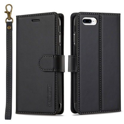 LC.IMEEKE L2 Series Detachable Magsafe PU Phone Case with Lanyard