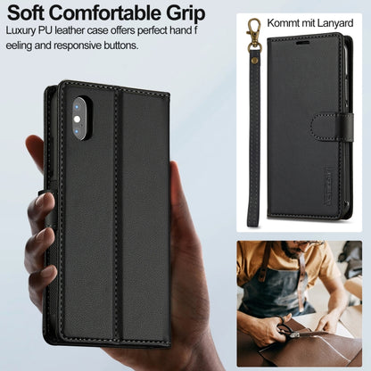LC.IMEEKE L2 Series Detachable Magsafe PU Phone Case with Lanyard