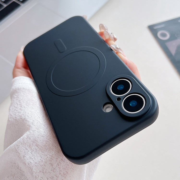Solid Color Liquid Silicone MagSafe Magnetic Phone Case, For iPhone 16 Apple Accessories engsol4812 iPhone 16 - APEXEL INDIA - Mobile Lens - Mobile Camera Lens - Cellphone Accessories - Phone Lens - Smartphone Lens
