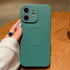 Solid Color Liquid Silicone MagSafe Magnetic Phone Case, For iPhone 11 Apple Accessories engsol5665 More iPhone Cases - APEXEL INDIA - Mobile Lens - Mobile Camera Lens - Cellphone Accessories - Phone Lens - Smartphone Lens