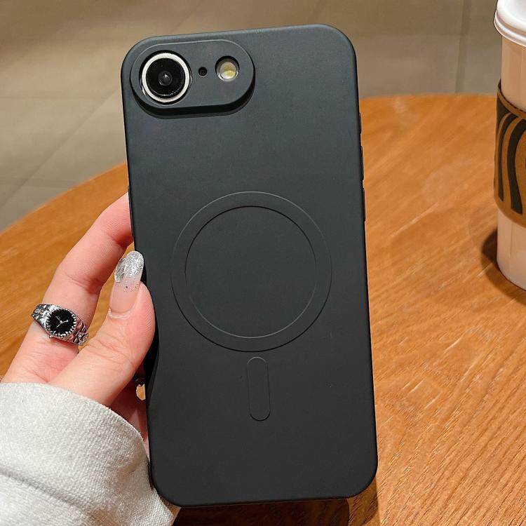 Solid Color Liquid Silicone MagSafe Magnetic Phone Case, For iPhone 16e Apple Accessories engsol4796 iPhone 16e - APEXEL INDIA - Mobile Lens - Mobile Camera Lens - Cellphone Accessories - Phone Lens - Smartphone Lens
