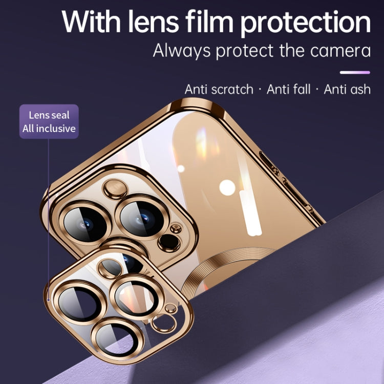 SULADA MagSafe Plating TPU Shockproof Phone Soft Case, For iPhone 16 Pro Max, For iPhone 16 Pro, For iPhone 16 Plus, For iPhone 16 Apple Accessories engsul4811 iPhone 16 Pro Max - SULADA - Mobile Lens - Mobile Camera Lens - Cellphone Accessories - Phone Lens - Smartphone Lens