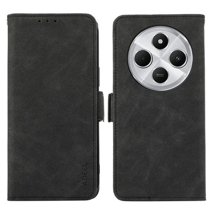 ABEEL Frosted Magnetic RFID Leather Phone Case, For Redmi Turbo 4 Pro, For Redmi Turbo 4, For Redmi 14C 4G