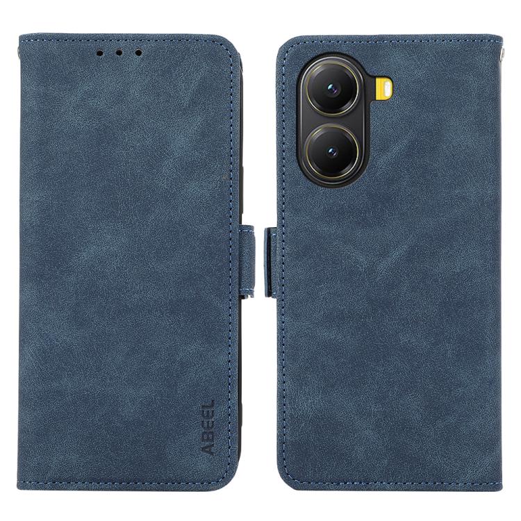 ABEEL Frosted Magnetic RFID Leather Phone Case, For Redmi Turbo 4 Pro, For Redmi Turbo 4, For Redmi 14C 4G