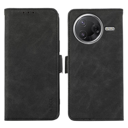 ABEEL Frosted Magnetic RFID Leather Phone Case, For Redmi K80 / K80 Pro, For Redmi Note 14 4G 164.84mm, For Redmi Turbo 4 Pro, For Redmi Turbo 4